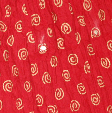 Alizarin Crimson Fiesta Summer Skirt