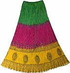 Boho Hippie Carnival Tall Skirts