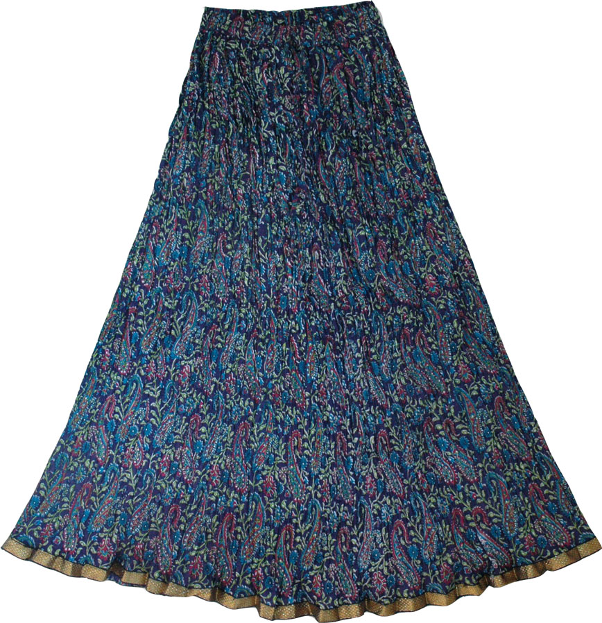 Natural Dyes Long Skirt