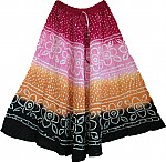 Gypsy Boho Sequin Long Skirt 