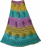 Fiesta Summer Tall Long Skirt  