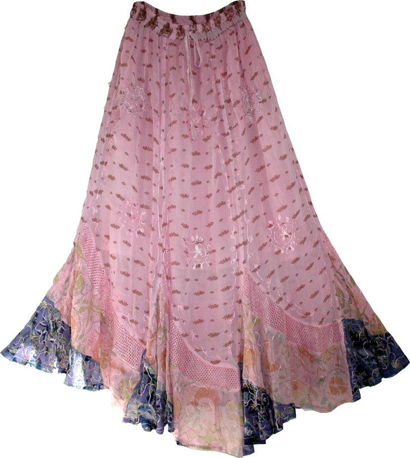 Romantic Womens Long Skirt 