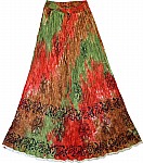 Tahitian Summer Long Skirt 