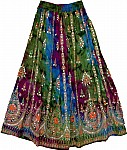 Evening Shaded Sequin Skirt