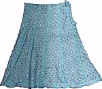 Shadow Shaded Silk Skirt