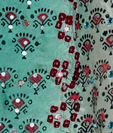 Keppel Ethnic Silk Skirt