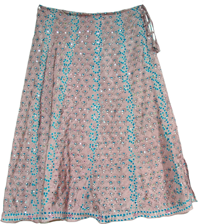 Del Rio Long Silk Skirt