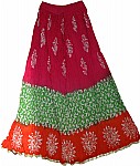 Batik Print  Cotton Skirt