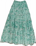 Bohemian Hippie Cotton Long Skirt