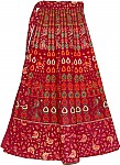 Monarch Long Wrap Skirt