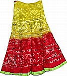 Ethnic Cotton Sequin Skirt