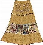 Driftwood Sequined Short Skirt