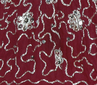 Heath Sequined Short Skirt
