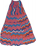 Cadillac Long Peasant Skirt