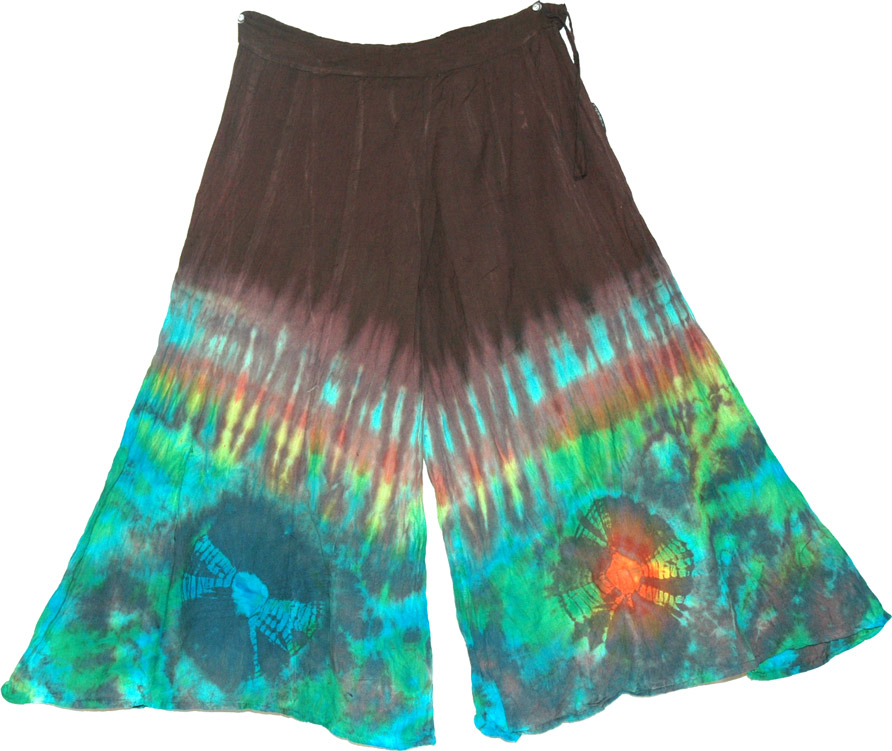 Gaucho Pant in Tie Dye