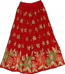 Sangria Punch Sequin Skirt