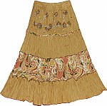 Driftwood Sequined Short Skirt