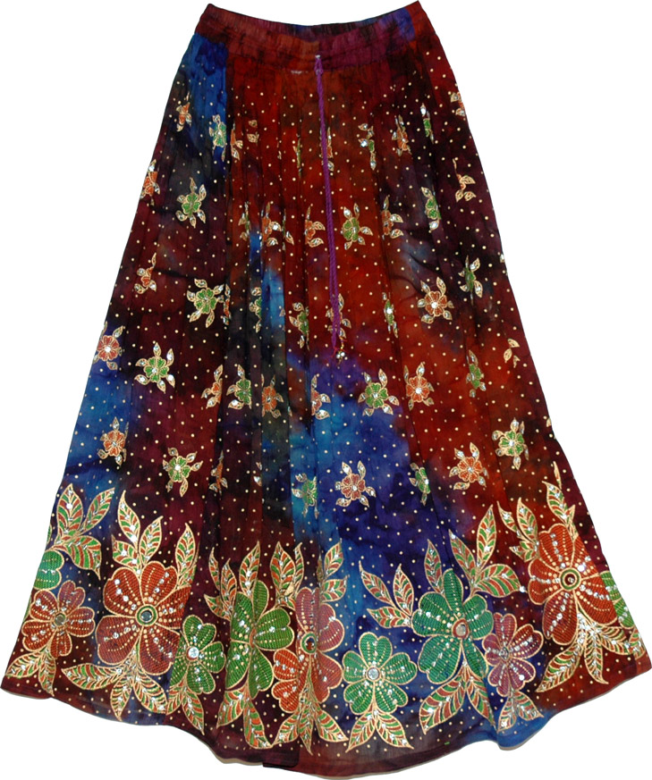 Persian Festive Sequin Skirt
