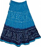 Oceanic Ethnic Cotton Skirt