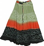 Tie Dye Dancing Skirt