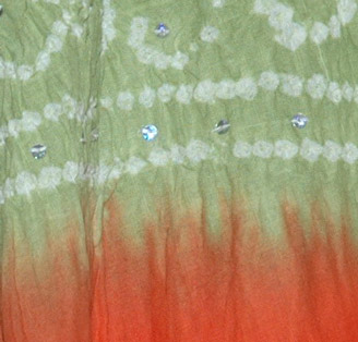 Tie Dye Sequin Dancing Skirt