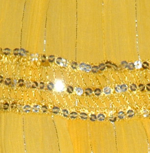 Marigold Sequin Long Skirt