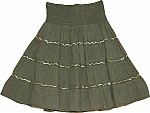 Siam Sequined Short Skirt