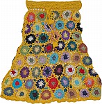 Supernova Crochet Extra Small Beach Skirt