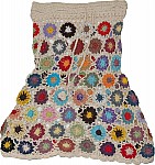 Malta Crochet Swimsuit Cover-Up Skirt