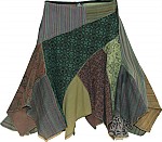 Very Bohemian Fringed Winter Skirt