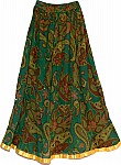 Natural Dyes Long Skirt