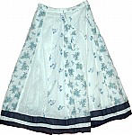Ebony Clay Summer Cotton Skirt