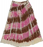 Tie Dye Long Skirt