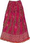 Shiraz Festive Crinkle Skirt 