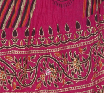 Shiraz Festive Crinkle Skirt