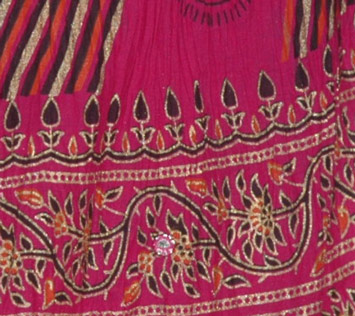 Shiraz Festive Crinkle Skirt