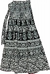 Batik Long Wrap Skirt