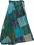 San Juan Patchwork Wrap Around Skirt