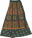 Aztec Long Wrap Around Skirt