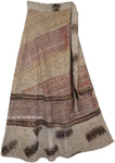 Zambezi Wrap Hem Long Skirt