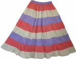 Bohemian Long Skirt in 3 Colors 