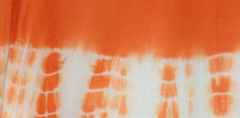 Orange Roughy Tires Tie Dye Long Skirt