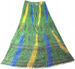 Arabian Princess Ethnic  Green Long Skirt