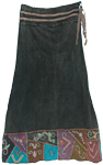 Charcoal Knight Boho Skirt