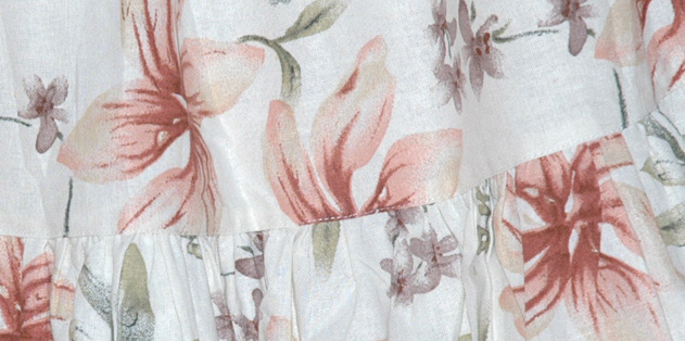 Printed Floral Summer Long Skirt