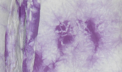 Bossanova Purple Tie Dye Calf Length Skirt