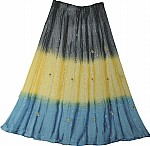 Bells Mirrors Ethnic Sexy Long Skirt