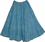Horizon Tinsel Cotton Skirt