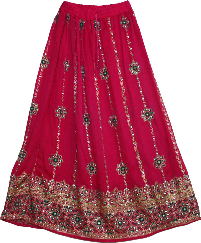 Shiraz Sequin Party Skirt