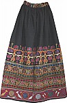 Folkloric Bohemian Long Skirt